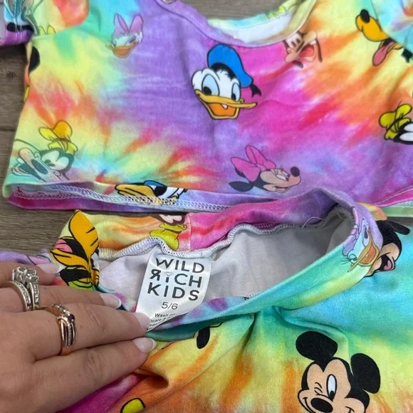 Colorful Disney wild rich kids Mickey Goofy Donald - Picture 2 of 4